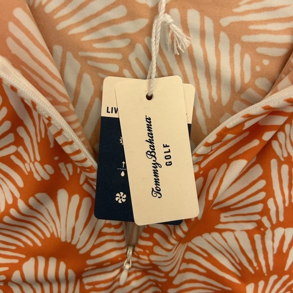 Tommy Bahama Womens Golf Shell 1/4 Zip Sleeveless Polo Top Size M - Medium - NWT - Picture 10 of 12